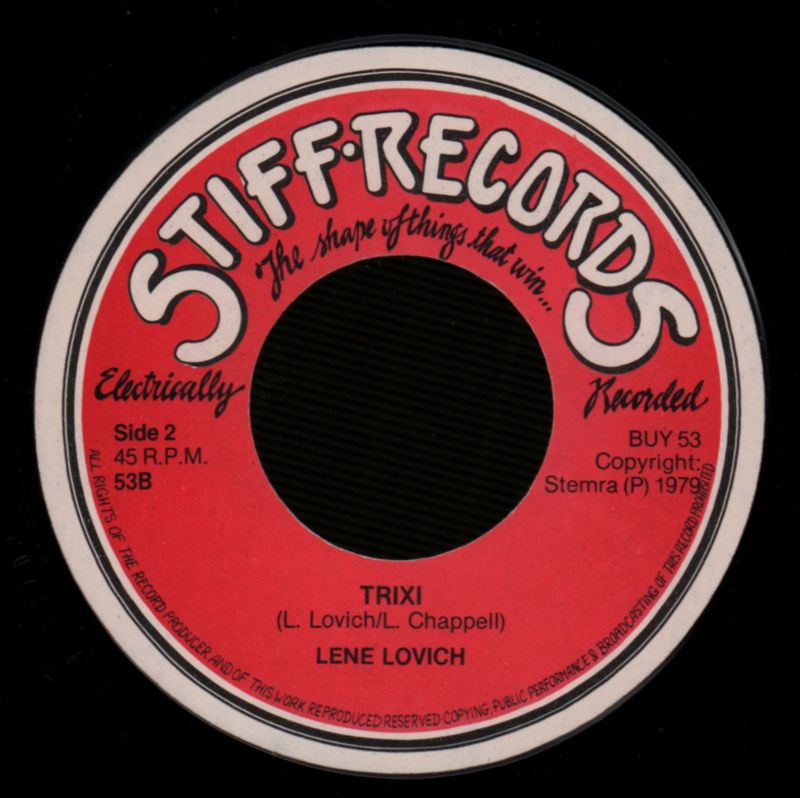 Bird Song/ Trixi-Stiff-7" Vinyl-VG/VG