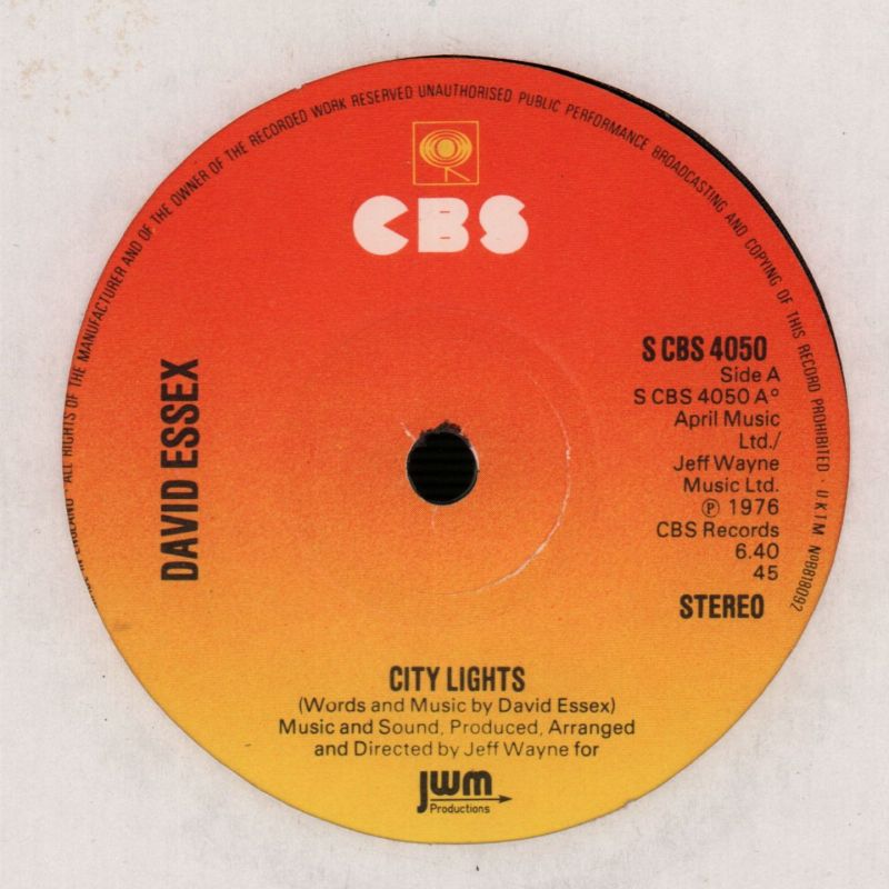 City Lights/ St Aime-CBS-7" Vinyl