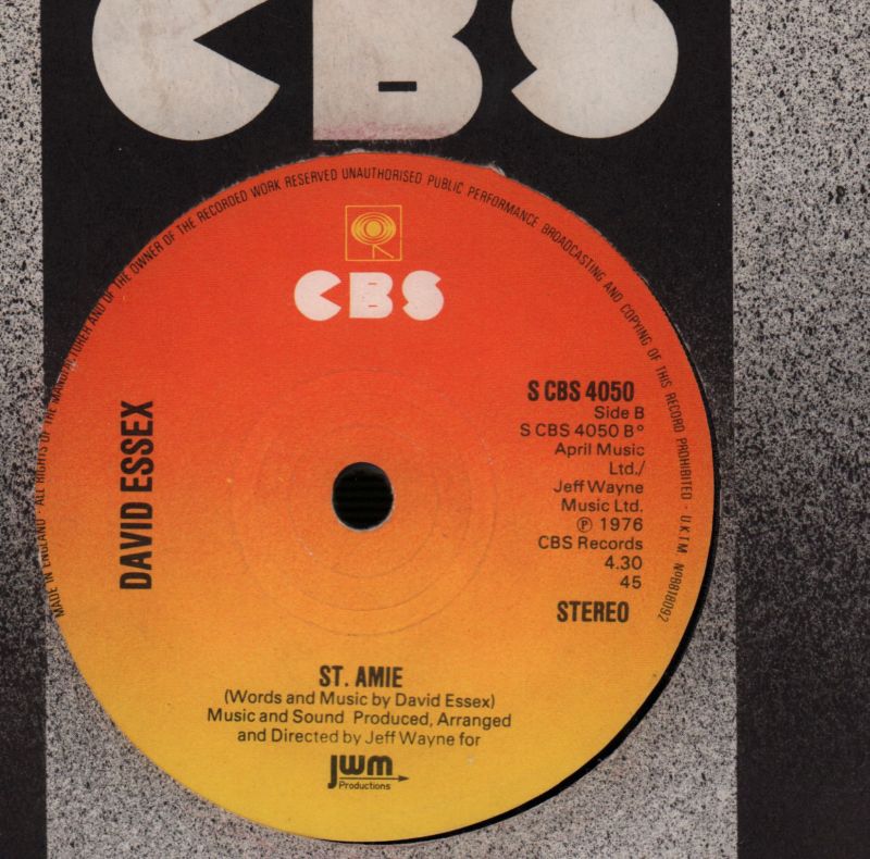 City Lights/ St Aime-CBS-7" Vinyl-VG/VG