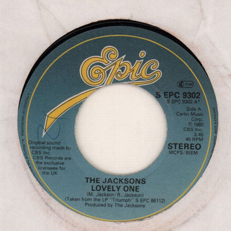 Lovely One/ Things I Do-Epic-7" Vinyl
