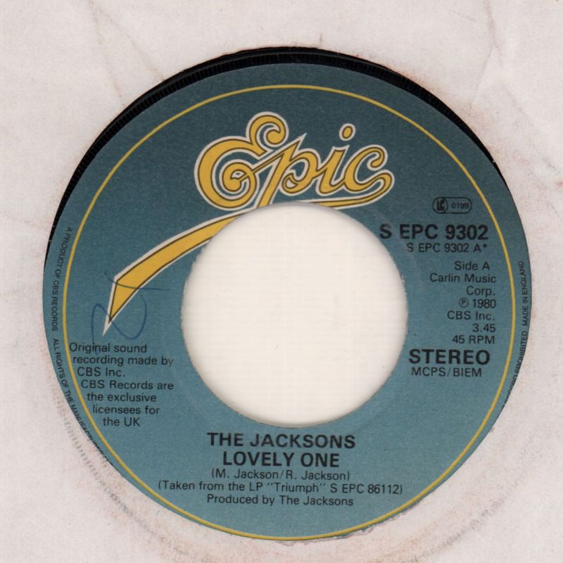 Lovely One/ Things I Do-Epic-7" Vinyl