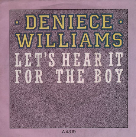 Let's Hear It For The Boy-CBS-7" Vinyl P/S