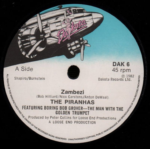 Zabezi-Dakota-7" Vinyl P/S-VG/VG
