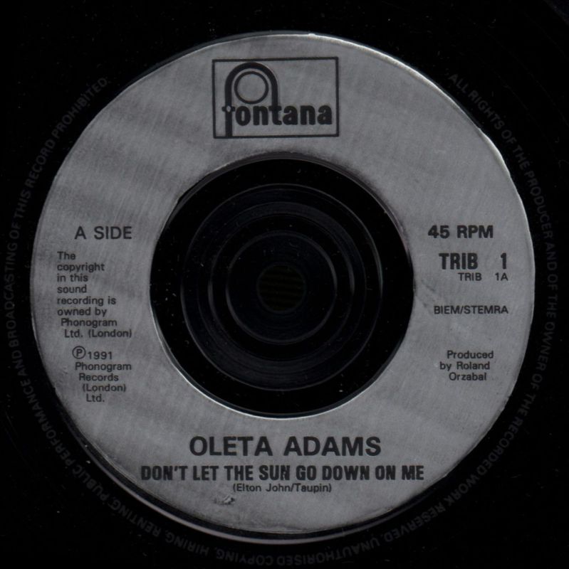 Don't Let The Sun Go Down On Me-Fontana-7" Vinyl P/S-VG/VG