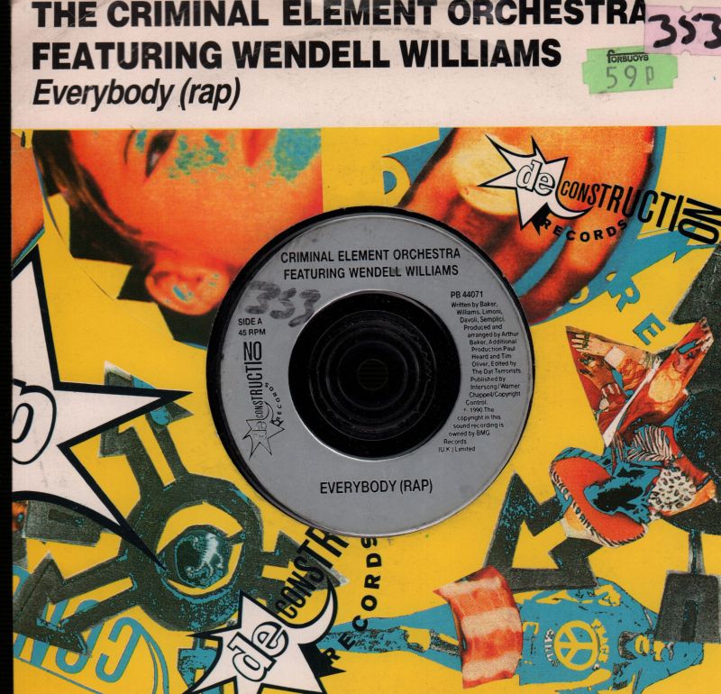 Everybody-Deconstruction-7" Vinyl P/S