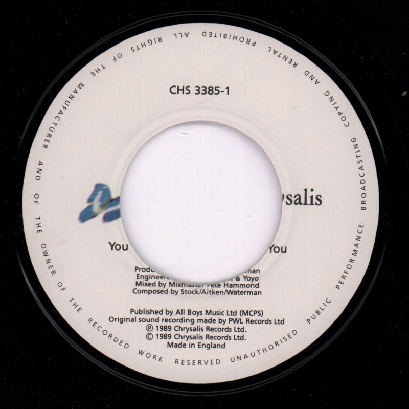 Won't Talk About It-Go Beat-7" Vinyl P/S-VG/VG