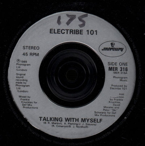 Talking With Myself-Mercury-7" Vinyl P/S-VG/VG