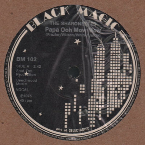 Papa Ooh Mow Mow-Black Magic-7" Vinyl