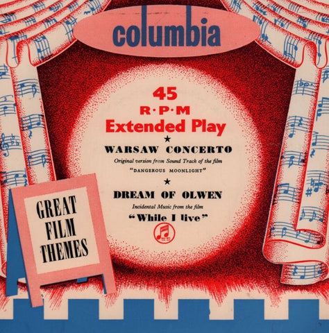 Great Film Themes EP-Columbia-7" Vinyl P/S