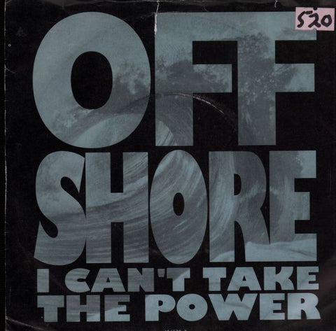 I Can't Take The Power-CBS-7" Vinyl P/S