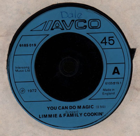 You Can Do Magic/ Spider-Avco-7" Vinyl P/S
