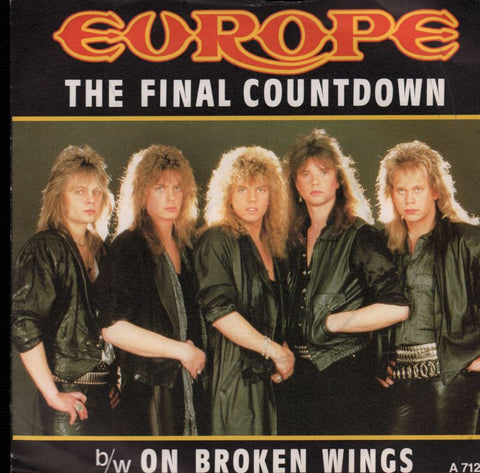 The Final Countdown-Epic-7" Vinyl P/S