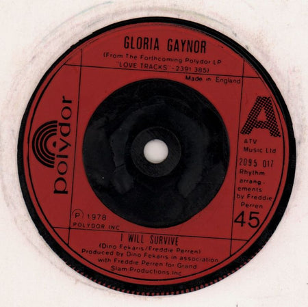 I Will Survive/ Anybody Wanna Party-Polydor-7" Vinyl