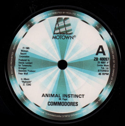 Animal Instinct-Motown-7" Vinyl P/S-VG/Ex