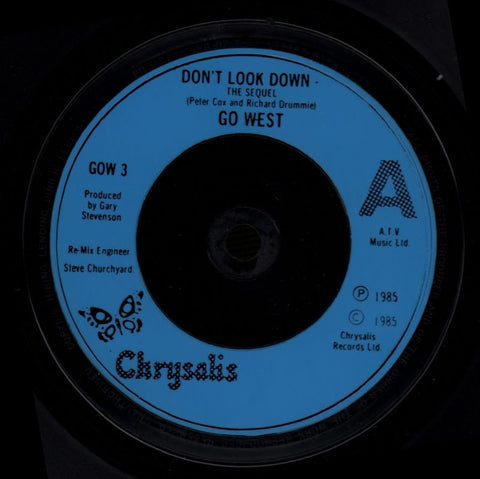 Don't Look Down-Chrysalis-7" Vinyl P/S-Ex/Ex