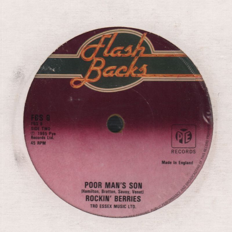 Poor Man's Son/ He's In Town-Flashbacks-7" Vinyl-VG/Ex