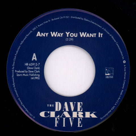Any Way You Want It-Hollywood-7" Vinyl P/S-Ex/Ex+