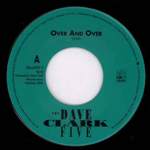 Over And Over-Hollywood-7" Vinyl P/S-Ex/Ex