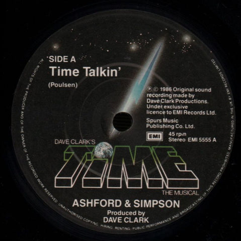 Time Talkin'-EMI-7" Vinyl P/S-Ex/Ex
