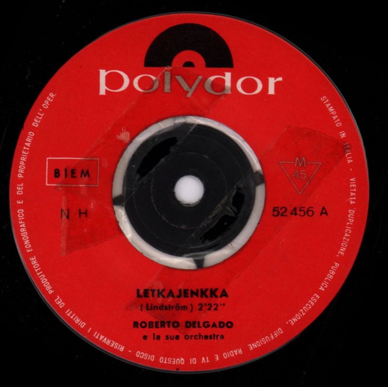 LetkaJenkka-Polydor-7" Vinyl P/S-VG/VG