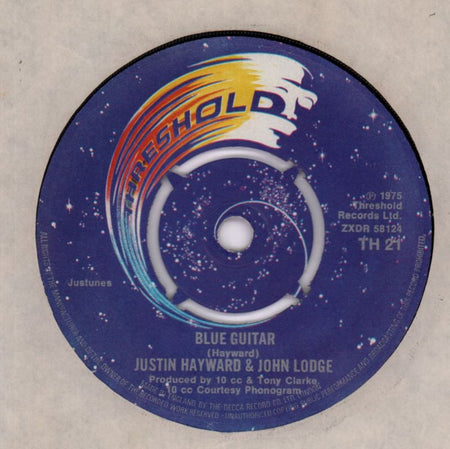 Blue Guitar/ When You Wake Up-Threshold-7" Vinyl