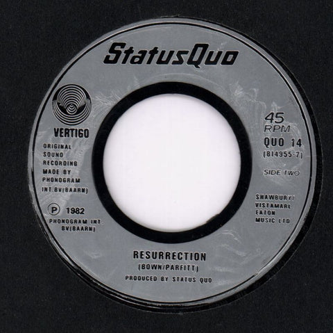 Marguerita Time/ Resurrection-Vertigo-7" Vinyl-VG/VG