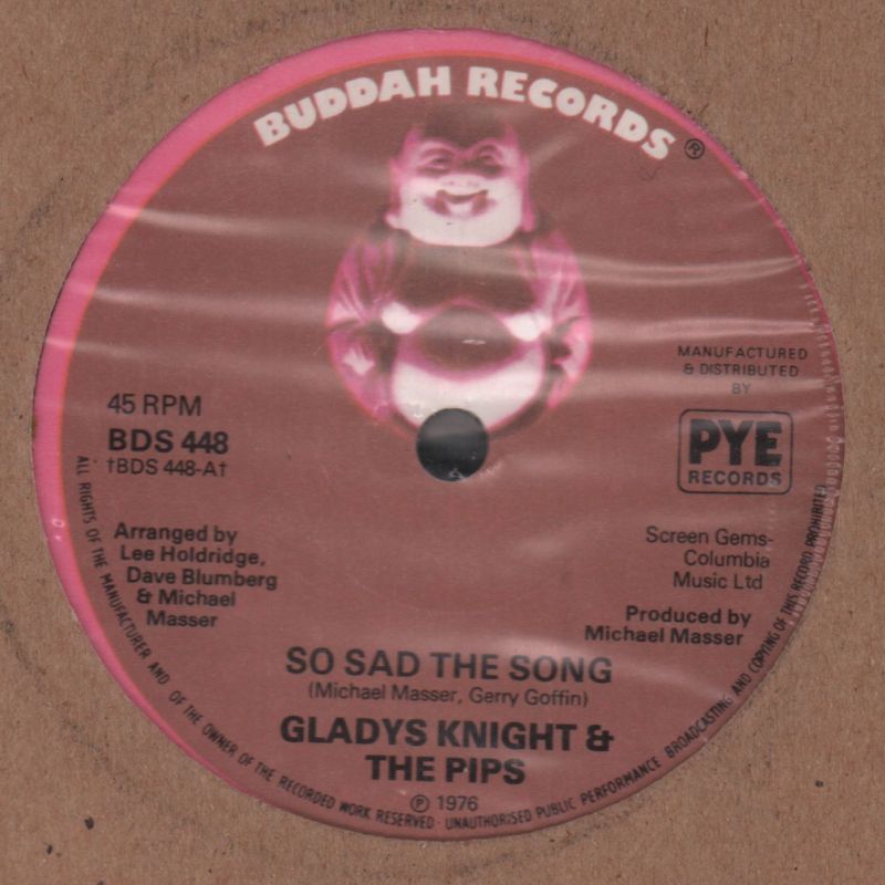 So Sad The Song-Buddah-7" Vinyl