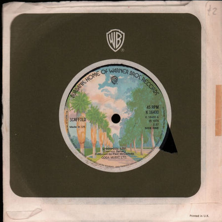 Liverpool Lou/ Ten Years After-Warner-7" Vinyl