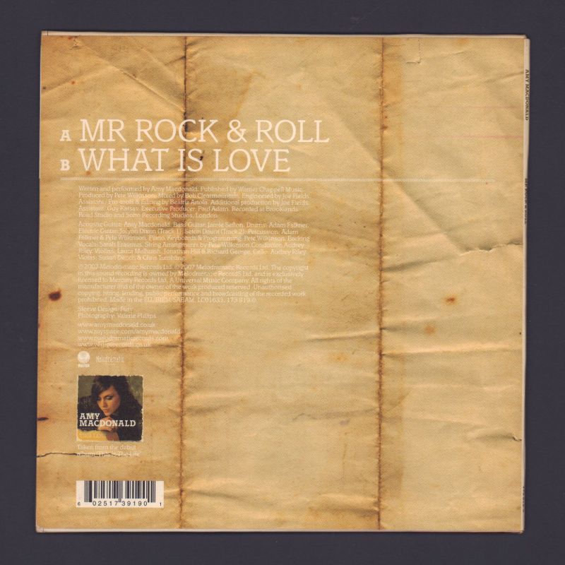 Mr Rock & Roll-Vertigo-7" Vinyl-NM/NM