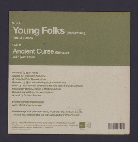 Young Folks-Wichita-7" Vinyl-Ex/NM