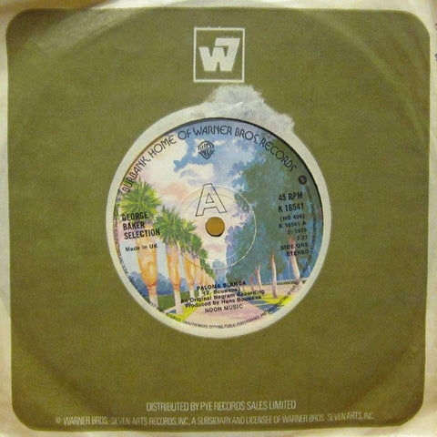 George Baker Selection-Paloma Blanca-Warner Bros-7" Vinyl