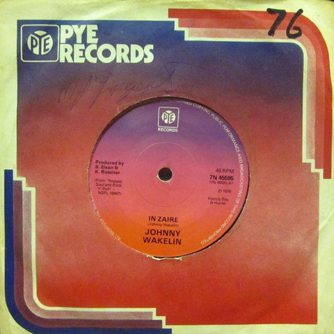 Johnny Wakelin-In Zaire-Pye-7" Vinyl