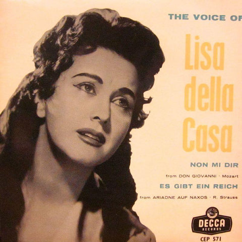 Lisa Della Casa-The Voice of -Decca-7" Vinyl