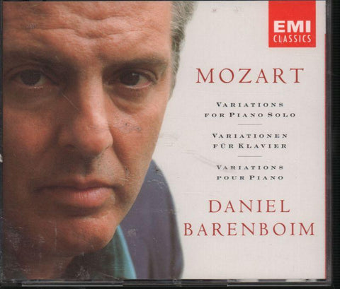 Daniel Barenboim-Mozart: Variations For Pian-CD Album