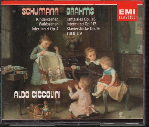 Aldo Ciccolini-Schumann/ Brahms-CD Album
