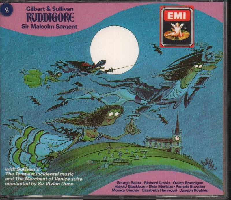Gilbert And Sullivan-Ruddigore/ The Tempest Incidental Music-CD Album