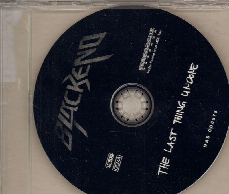 Blackend-The Last Thing Undone-CD Single