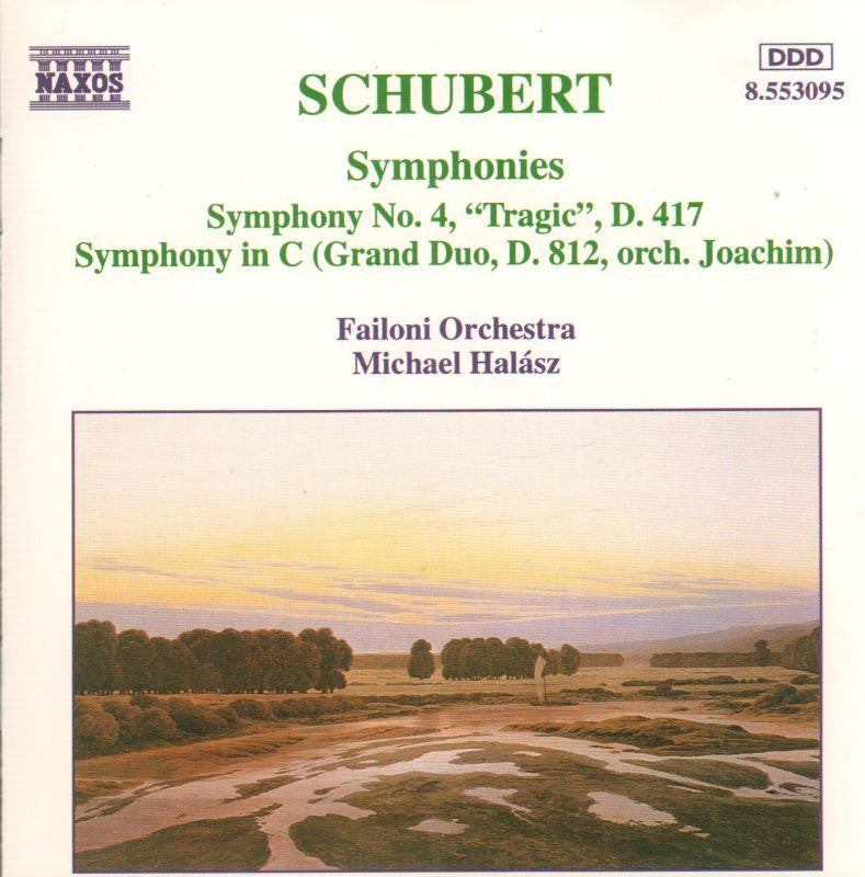 Schubert-Symphonies No. 4-Naxos-CD Album
