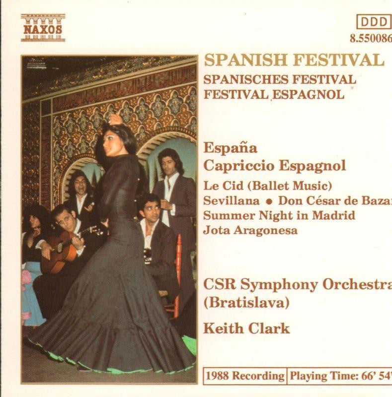Various Classical-Spanish Festival-Naxos-CD Album