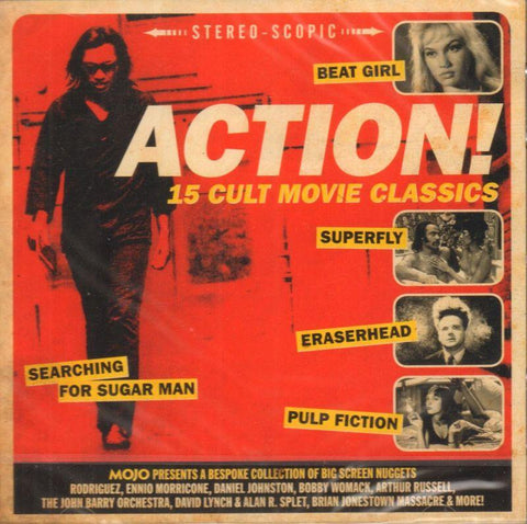 Various Rock-Action! 15 Cult Movie Classics-Mojo-CD Album
