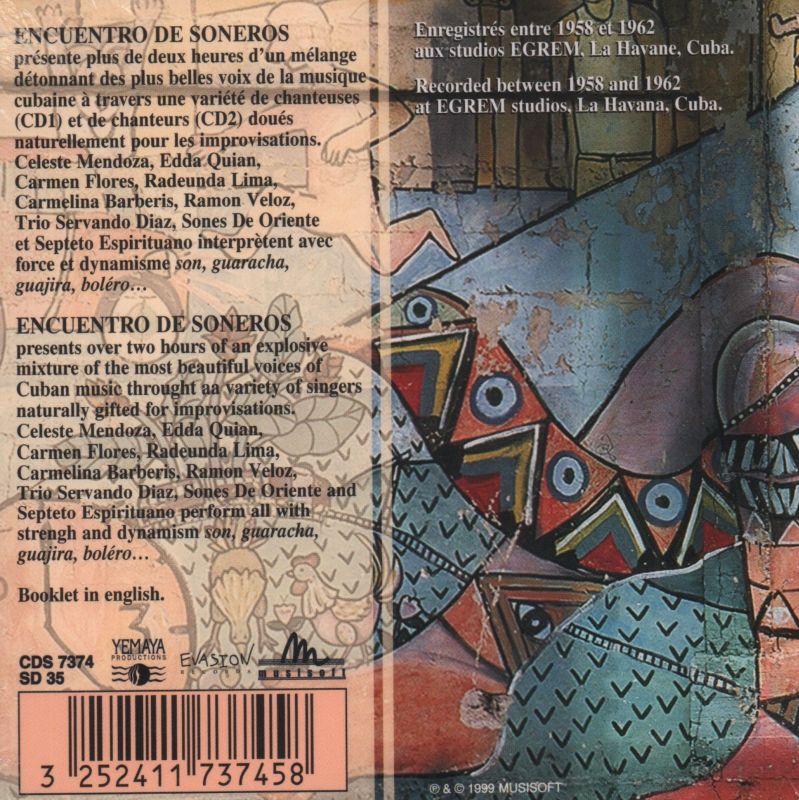 Encuentro De Soneros-2CD Album-New & Sealed