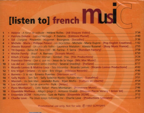 French Music-CD Album-New & Sealed