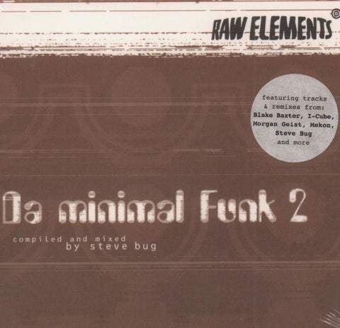 Da Minimal Funk 2-Raw Elements-2CD Album