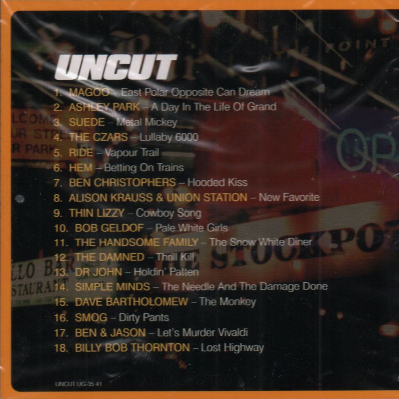 Uncut-Uncut-CD Album-New & Sealed