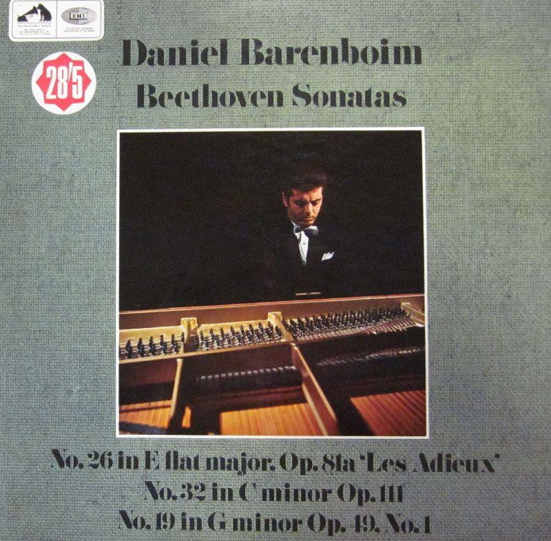 Beethoven-Sonatas No.26-HMV/EMI-Vinyl LP