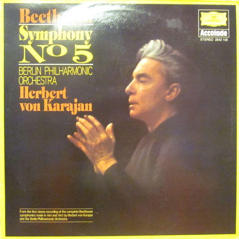 Beethoven-Symphony No 5-Deutsche Grammophon-Vinyl LP