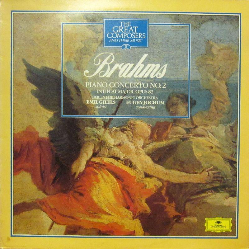 Brahms-Piano Concerto-Deutsche Grammophon-Vinyl LP