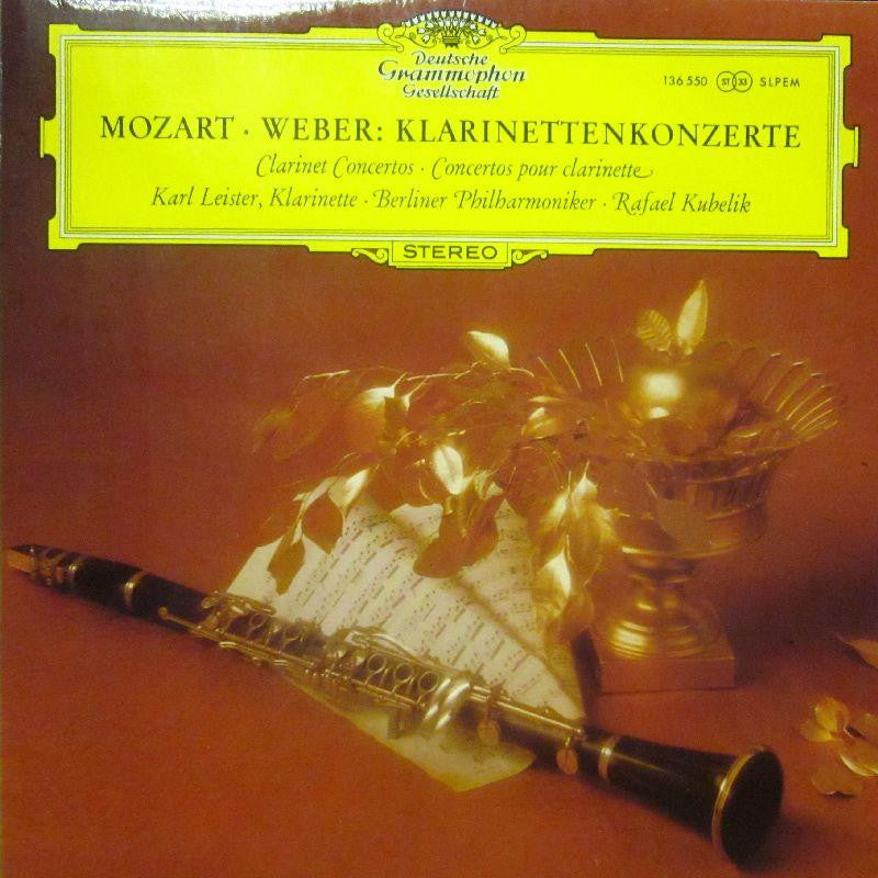 Mozart/Weber-Klarinettenkonzerte-Deutsche Grammophon-Vinyl LP