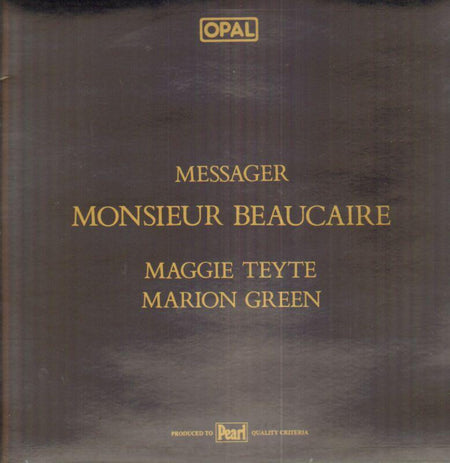 Maggie Teyte-Messager: Monsieur Beaucaire-Opal-Vinyl LP