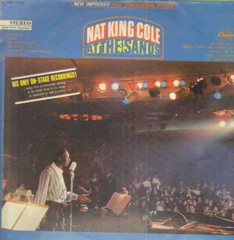 Nat King Cole-At The Sands-Capitol-Vinyl LP